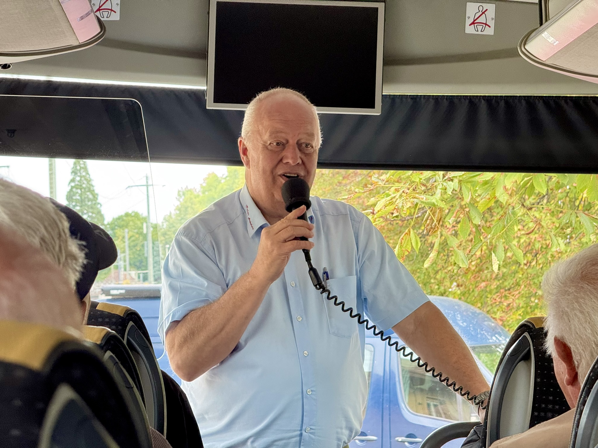 Unterwegs im Bus