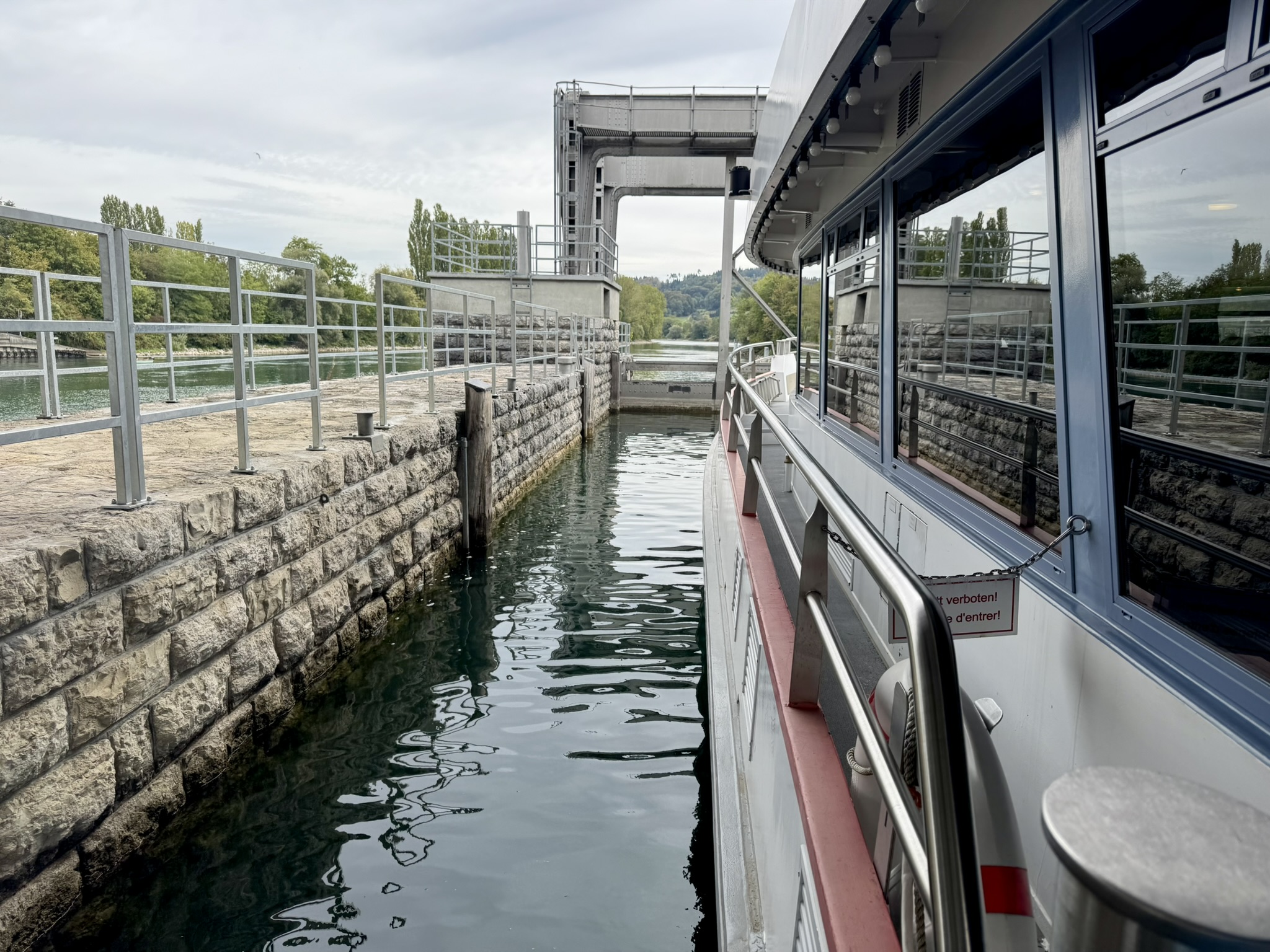 Schifffahrt auf der Aare